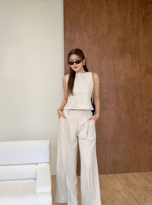 Two Piece Sleeveless Sets